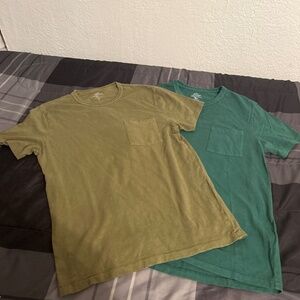 J Crew short sleeve tee in slub cotton yarns